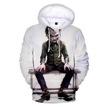

2019 Hot Sale joker 3D Hoodies Sweatshirt Boy/Girl Fashion Harajuku Long Sleeve Sweatshirt Funny High Quality Clothes Top