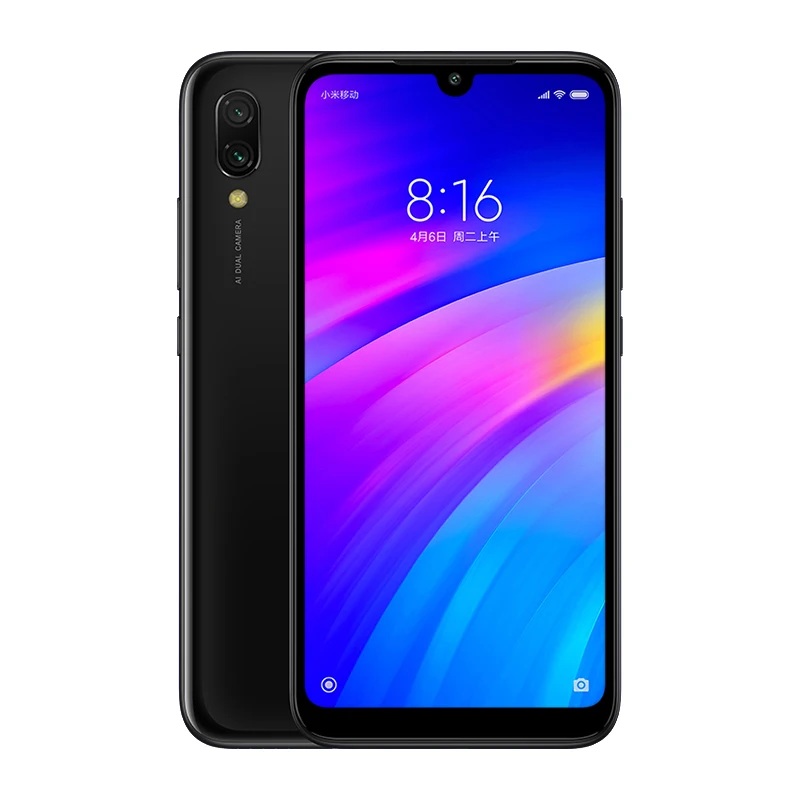 В наличии глобальная версия Xiaomi Redmi 7 3 ГБ + 32 Восьмиядерный процессор Snapdragon 632 4000