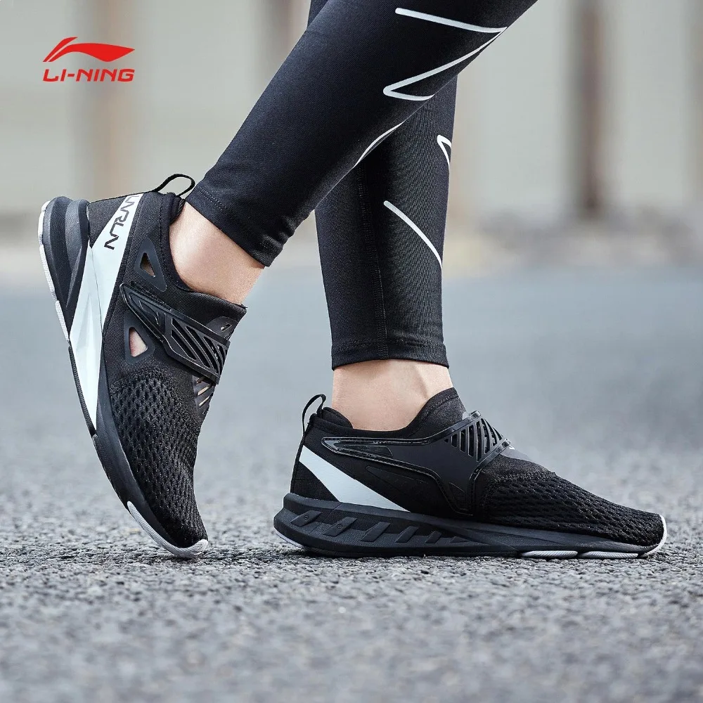 Li-Ning Для женщин цвет зоны кроссовки подушки дышащие и ноские эта обувь подкладка