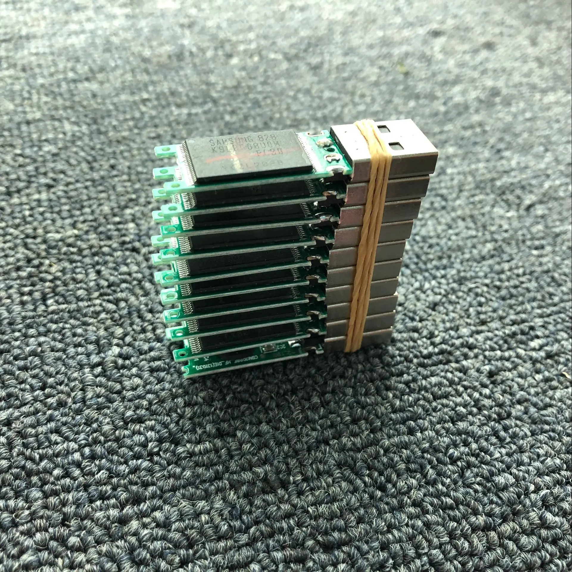 10 шт./лот оптовые продажи с фабрики чипы USB 2,0 флэш-накопитель(размер 12*45 мм