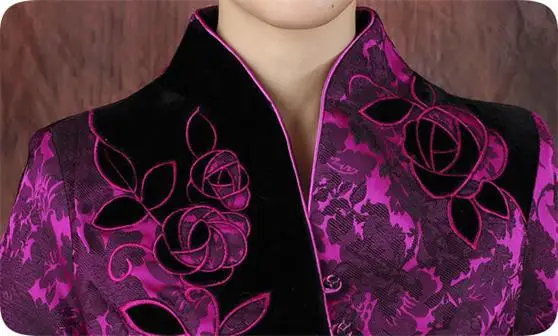 2 цвета на ваш выбор традиционная китайская одежда шелковая атласная куртка женская верхняя одежда Топы Тан костюм M-3XL