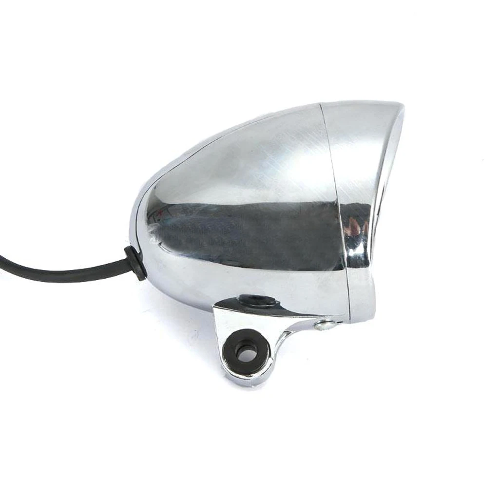 4 дюйма Хром Пользовательские пуля авто мотоцикл Точечный светильник передняя фара противотуманный светильник для Harley