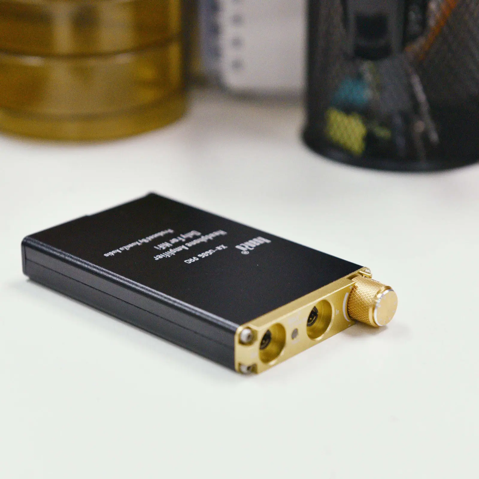 GZLOZONE Hifi Mini Portable Stereo headphone amplifier Tube style No noise amp L3 50