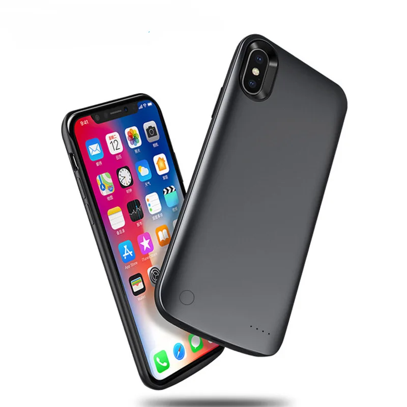 

3800 mAh polymer lithium battery back clip battery for iPhoneX mobile phone case charging treasure