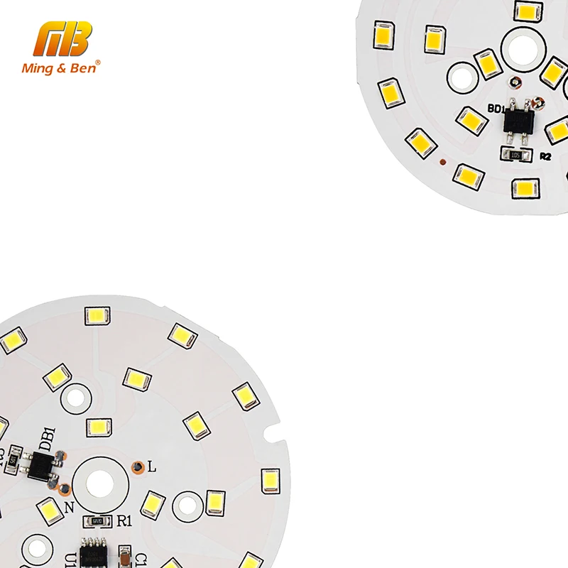 Светодиодный чип SMD2835 18 Вт 15 12 9 7 5 3 220 В переменного тока|Подвесные лампочки| |