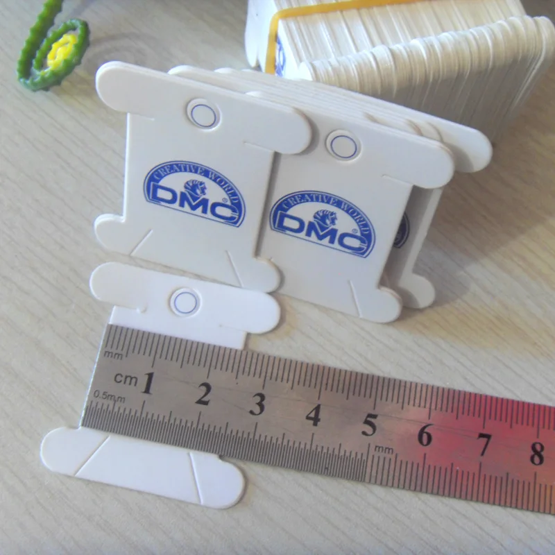 Cross stitch tools embroidery kits Floss Thread Bobbin threading board card Floss winding coiling spool plate dmc oneroom