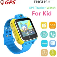 English 3G Smart Watch 3G Wifi Quad Core Support SIM Smartwatch GPS Watch Children Kid Clock For IOS Android 5.1 Megir Saat F2