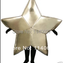 Талисман Золотой супер маскарадный костюм звезды на заказ Необычные платья для косплея мультяшный маскот карнавальный костюм необычный костюм