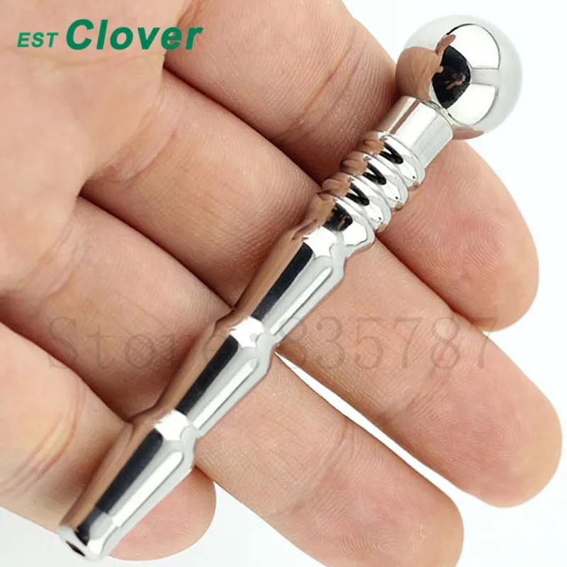 Stainless Steel Penis Plug Urethral Dilators Catheters Sounding Device Male Sex Toys F926 urethral dilator silicone urethral dilator