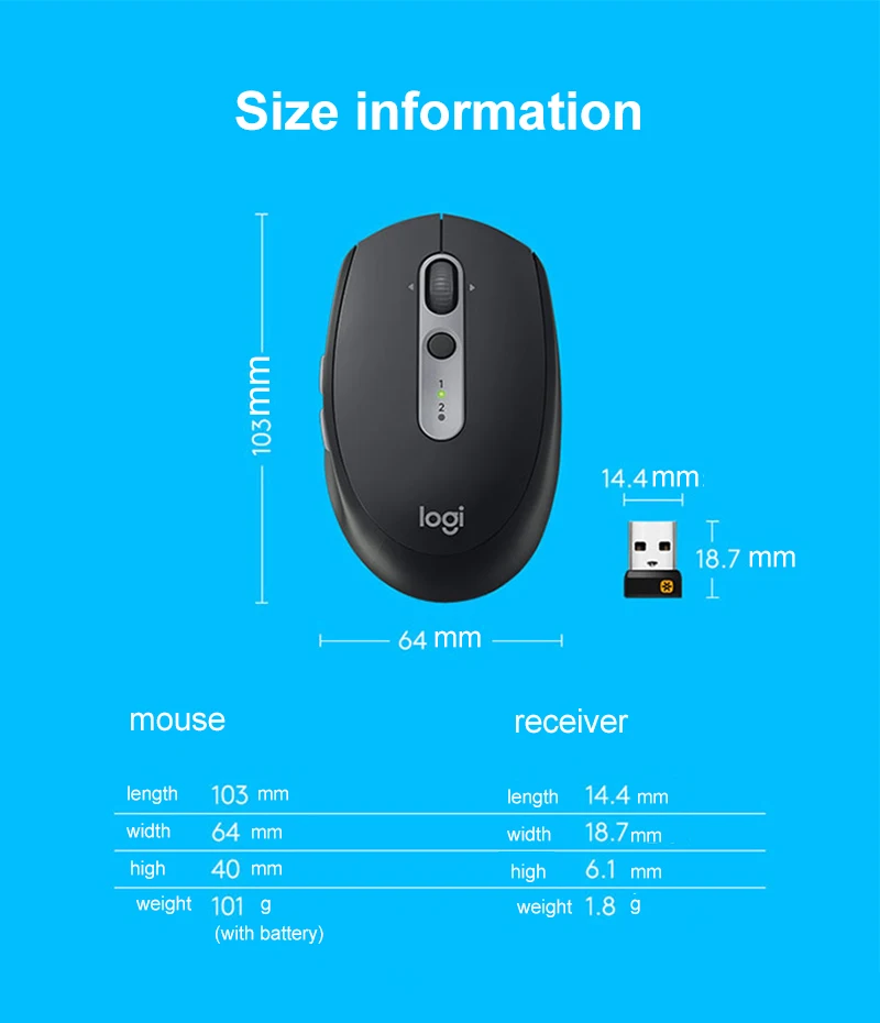 Logitech M590 mouse 12