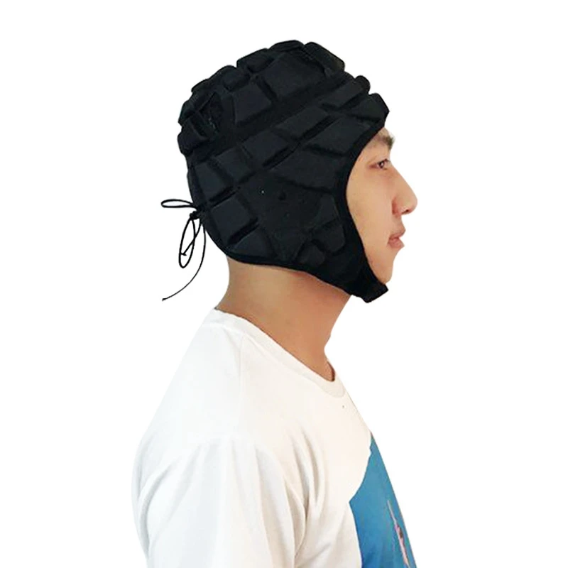 

Goalkeeper Helmet Rugger Roller Skating Helmet Thickened EVA Anti-Collision Helmet Support Soccer Protection Gear