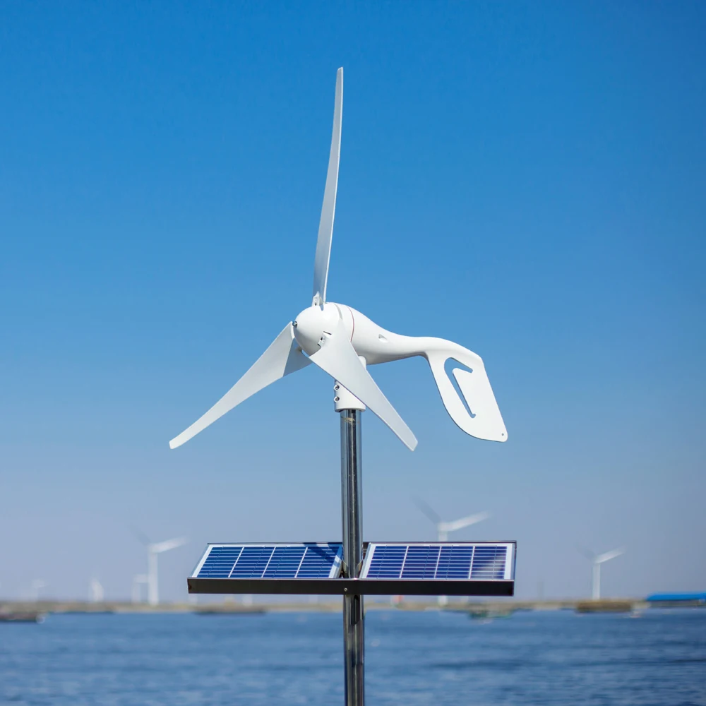 Günstig 2020 kleine Hause Wind Turbine Generator Windmühle Fit Für Straße Lampen, überwachung Boot Kostenloser 600W Wind Controller 10 Jahre Garantie