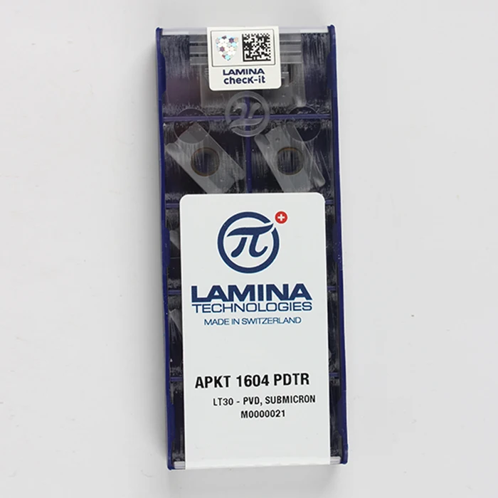 20 pcs original LAMINA Inserts APKT 100308PDTR LT30 NEW!!