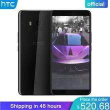 Original HTC U11 Plus Snapdragon 835 6GB RAM 128GB ROM Mobile Phone Octa Core 6.0inch Android 8.0 1440x2880px IP68 Waterproof