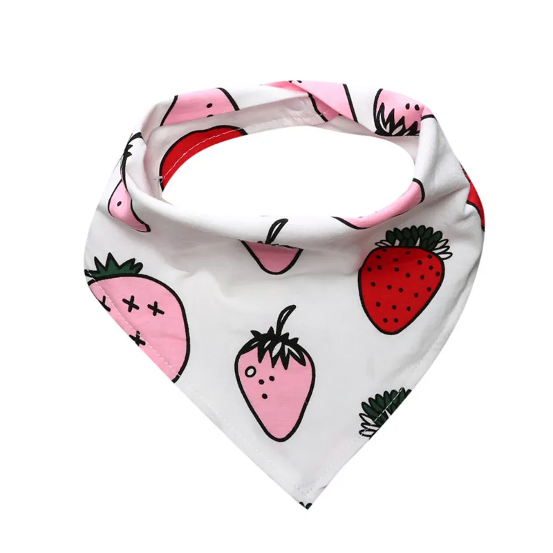 

Baby Food Feeding Bibs Cute Newborn Cotton Print Bandana Saliva Towels Triangle Waterproof baberos babador bavoir bebe