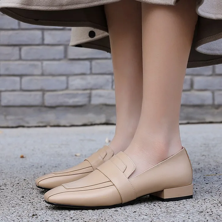 

Big Size 9 10 11 12 ladies high heels women shoes woman pumps Ruffled square-headed heavy-heeled single shoe