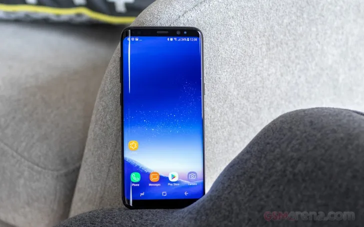  Original Samsung Galaxy S8 SM-G950F 4G LTE Mobile phone 64GB 5.8 Inch Single Sim 12MP 3000mAh S-ser