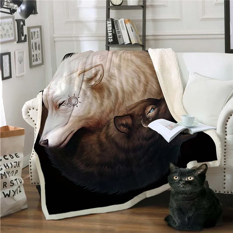 gesponsord Netjes De stad Premium Blanket Meek Wolf Frazadas De Cama De Invierno Fleece Deken Throw  Blanket Manta Sofa Frazadas De Polar Drop Shipping - Blanket - AliExpress