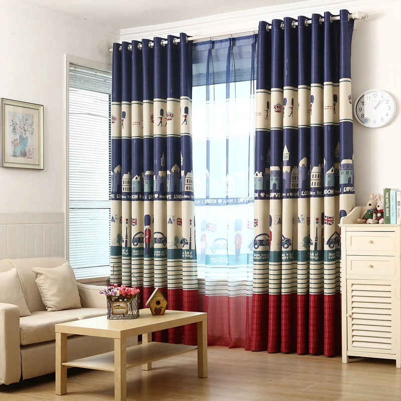 Rideaux Design De Londres Pour Chambre De Garcon Salon Chambre De Bebe Panneau De Porte Stores Aliexpress Rideaux Design De Londres Pour Chambre De Garcon Salon Chambre De Bebe Panneau De Porte Stores Aliexpress