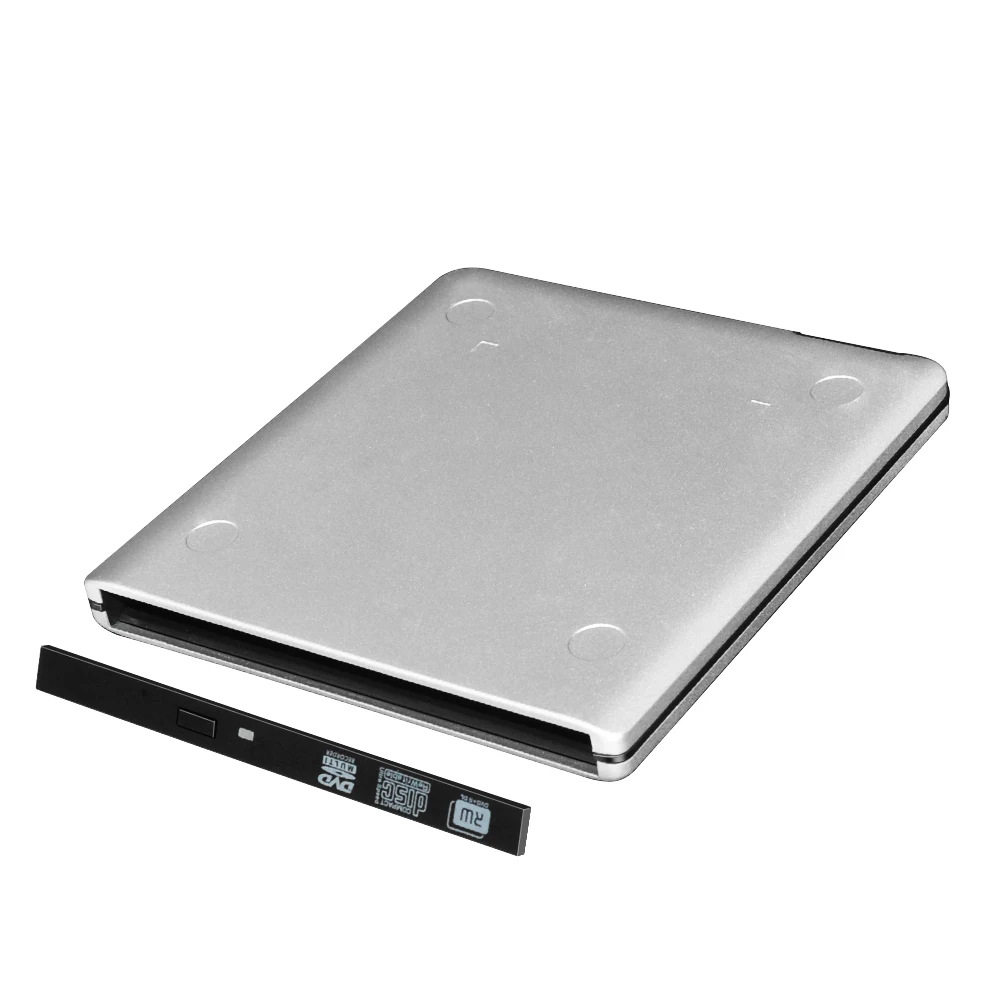  DeepFox ODP95S Case With Type C Cable USB 3.1 External DVD Rom Case to 9.5mm SATA Enclosure for CD 