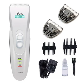 CP-6800 Rechargeable Low-noise Cat Dog Hair Trimmer Electrical Pet Hair Clipper Remover Cutter Grooming Pets Hair Cut Machine