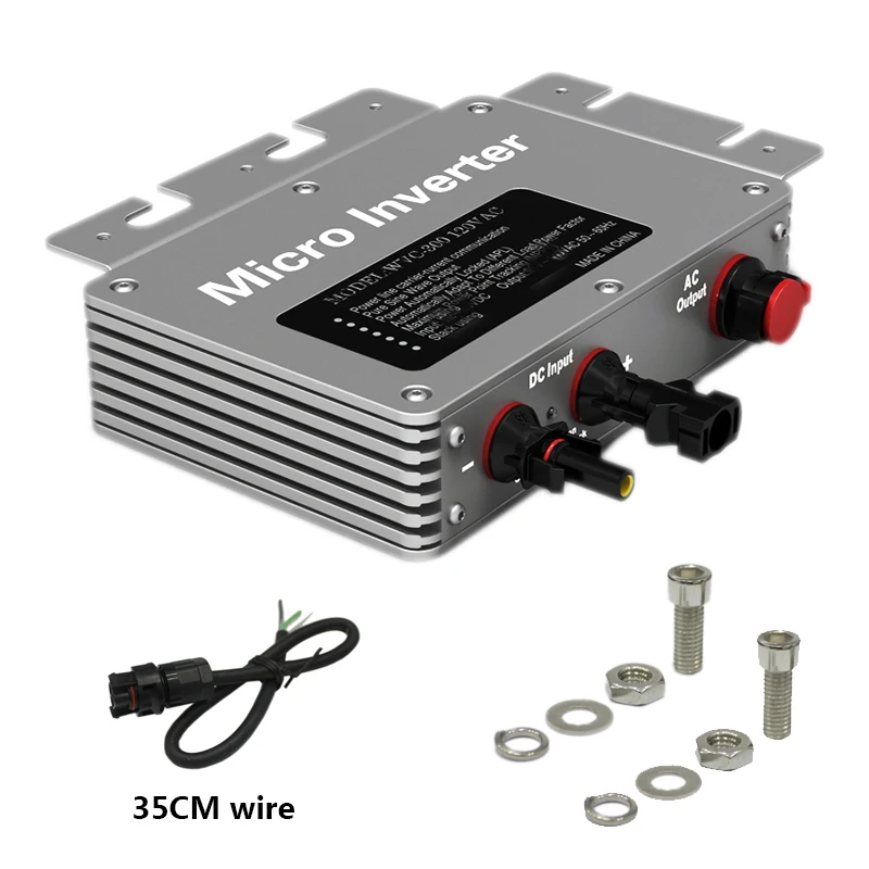 250W 250 Watt 240V Volt Solar Power Inverter Grid Tie Inverter Pure Sine Wave Inverter WVC300 WVC260W 205V-285V