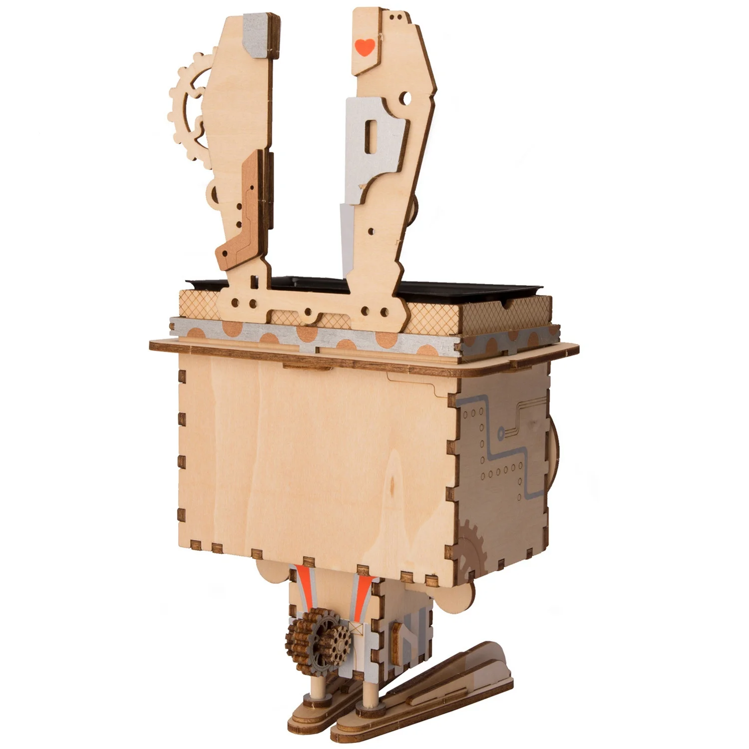 Robotime 3D деревянный кролик игра-головоломка Креативный цветочный горшок коробка для хранения держатель ручки Модель Строительный комплект Детские игрушки для взрослых FT741