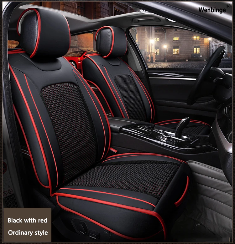 Высокое качество кожаный чехол для сидений автомобиля для hyundai Honda Accord FIT CITY CR-V XR-V Odyssey автомобильное кресло аксессуары стиль