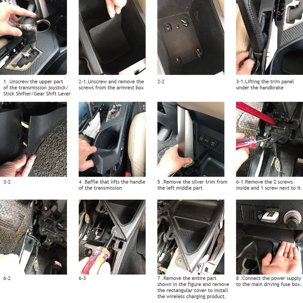 10 Вт Беспроводное зарядное устройство быстрое зарядное устройство Беспроводная зарядка для iPhone X 8 XR samsung S9 S8 для Toyota RAV4