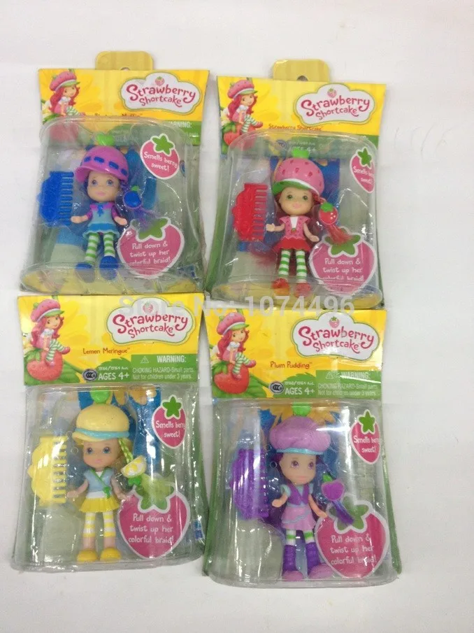 Free shipping 4pcs/1lot Original Strawberry Shortcake doll Strawberry
