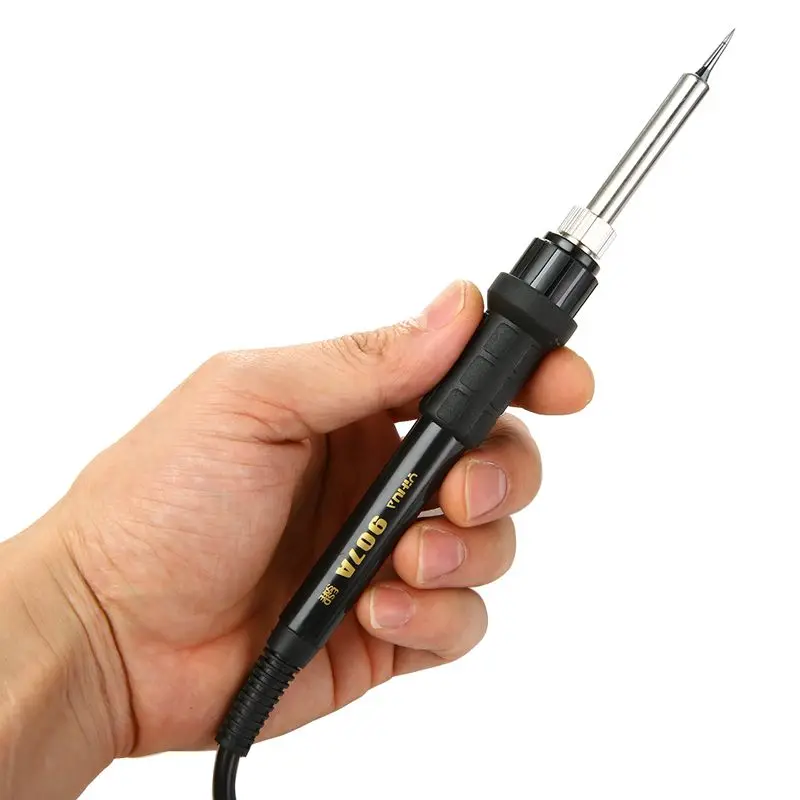 

1Pc 907A Soldering Iron Handle High Temperature Resistant Soldering Iron Handle For 936A 937D 852 852D 853D Solder Stations