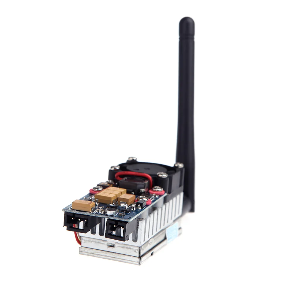 Беспроводной FPV передатчик TS582000 5 8G 2000MW 8CH видео AV аудио Отправитель|audio sender|wireless
