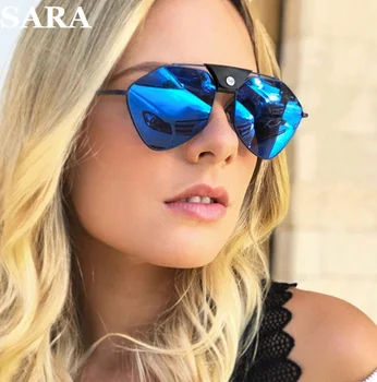 

SARA Fashion women sunglasses poarized goggle sunglasses men UV400