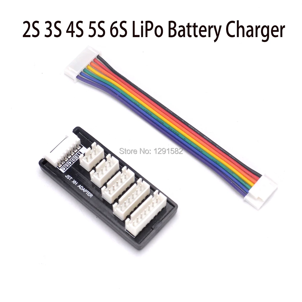 

JST XH Board Balance Expansion Charger Adapter For RC 2S 3S 4S 5S 6S LiPos Battery Charging