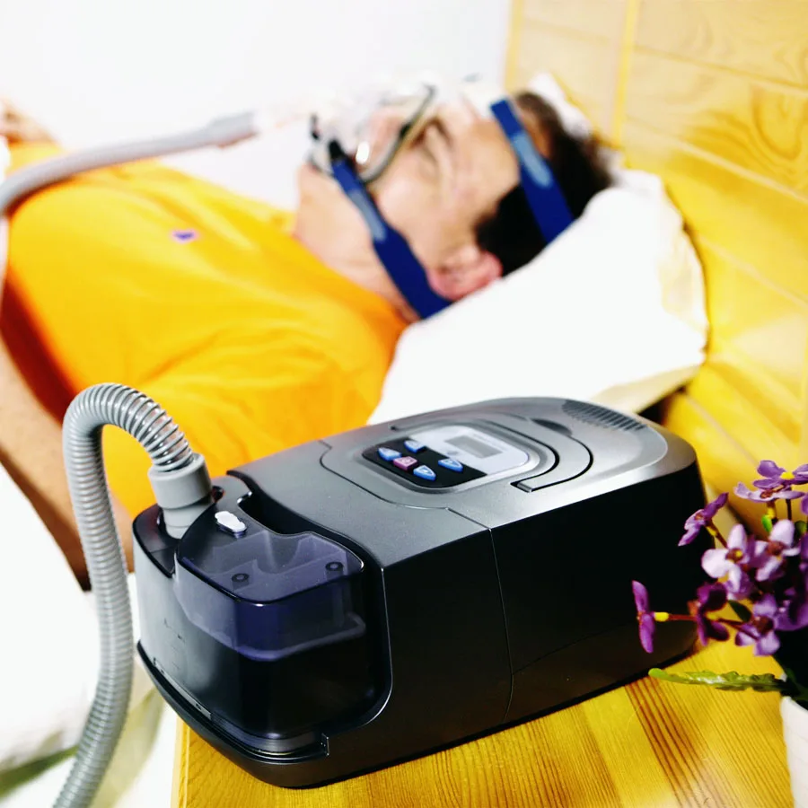 Автоматический респиратор BMC CPAP, респиратор для защиты от храпа, апноэ сна, маска для носа, шланг, увлажнитель с подогревом