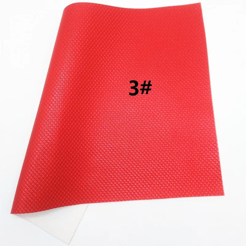 Красная Лоскутная блестящая холщовая простыня, " x 11" бумага с блестками, лист из искусственной кожи, массивная бабочка для волос с блеском& ткань для сережек XM006 - Цвет: 3
