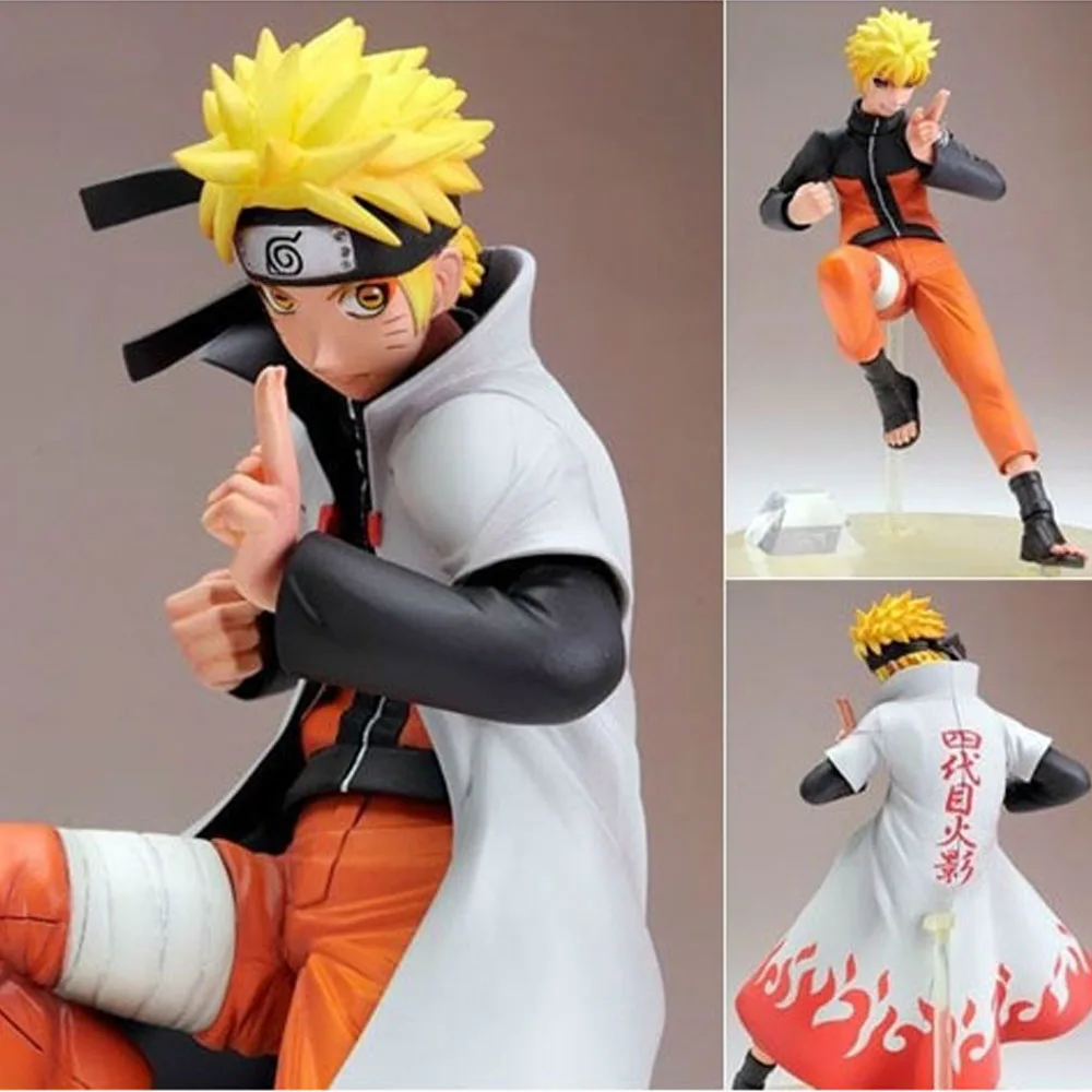 Japanese Anime Naruto High Quality Pvc Naruto Action Figure Yondaime Hokage  Naruto Uzumaki Amine Figure Toys - Action Figures - AliExpress