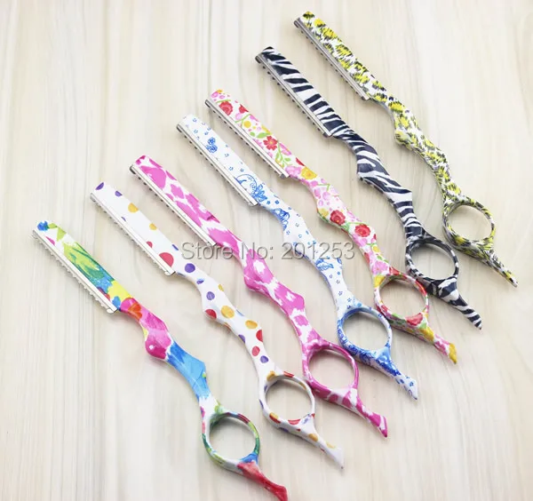 

New Arrived! Professional Colorful Shaving Razor Steel Tonsure Razors, Hair Razors, Hairdressing Razor,7 Colors Optional,1pcs