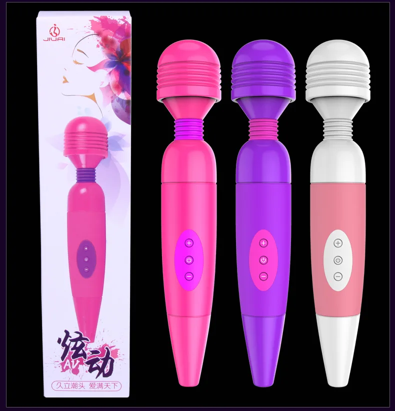 AV Vibrator Rod Magic Wand Mager G Spot Stimulator Vibrating Dildo USB Rechargeable Adult Masturbation Sex Toy For Woman 416 | Красота и