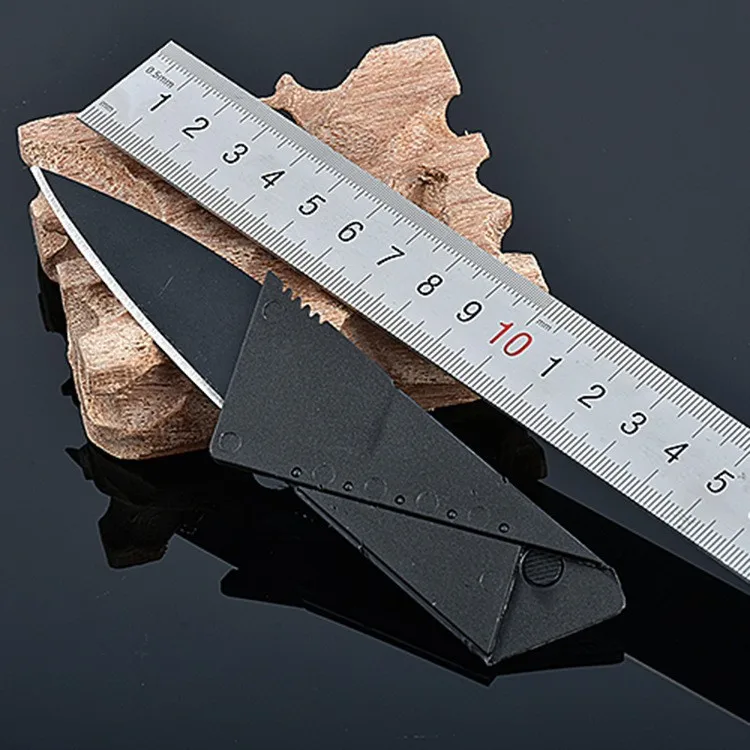 1PCS Credit Card Knife Tools Wallet Folding Safety Mini Pocket Knife Tactical Rescue font b Camping