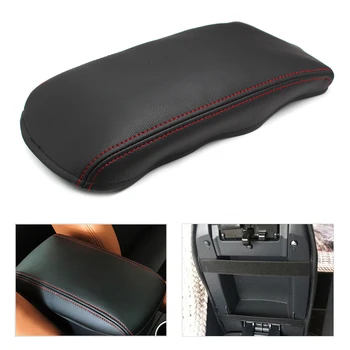 

Car Center Console Armrest Box Microfiber Leather Trim Protective Cover For Toyota RAV4 2017 2018