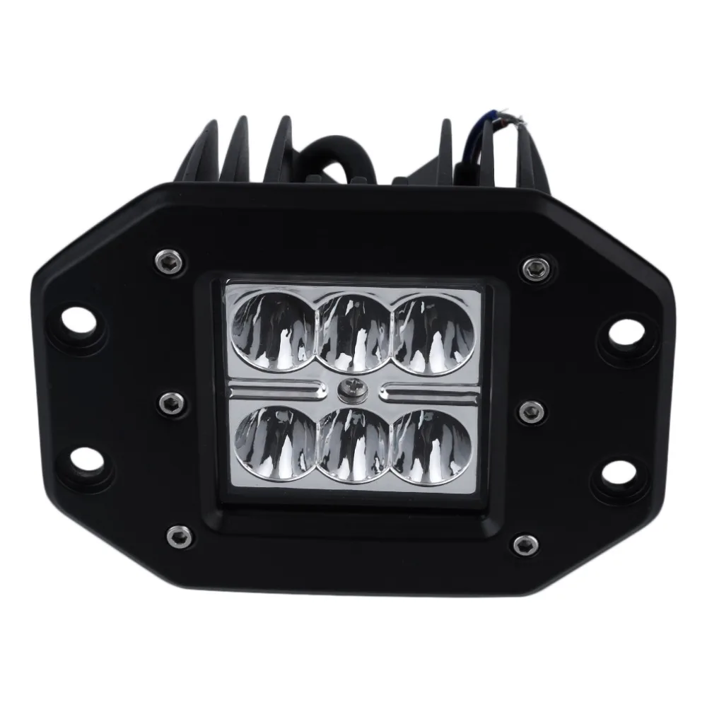 

1pc 4 inch 18W Square Flood LED Work Light Bar For Jeep Off Road TRUCK 6000K Hot Selling