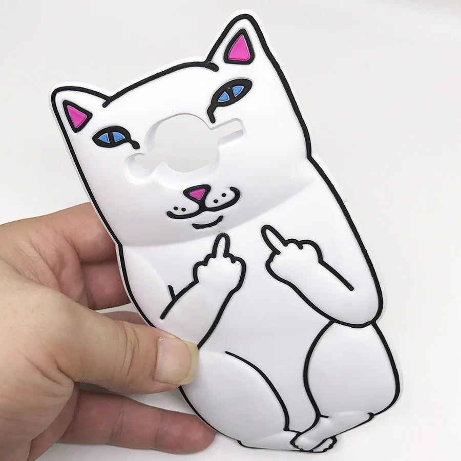 

3D Silicone Case For Samsung Galaxy J5 Cat Cartoon Painting Gel Cover For Samsung Galaxy J5 2015 J500 J500H J500F Phone Cases