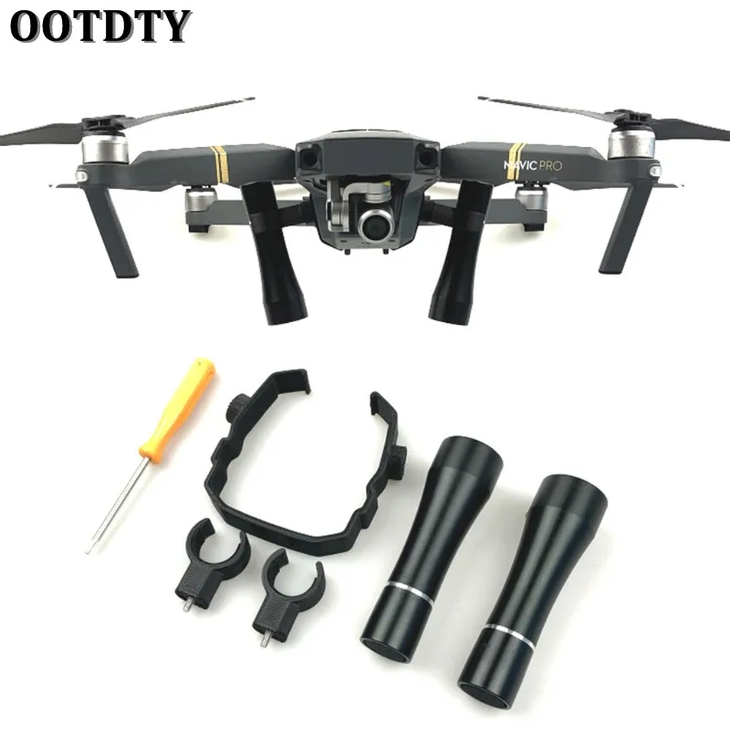 

OOTDTY Night Flight Flash LED Light Lamp Kit For DJI Mavic Pro Drone Lighting Accessory