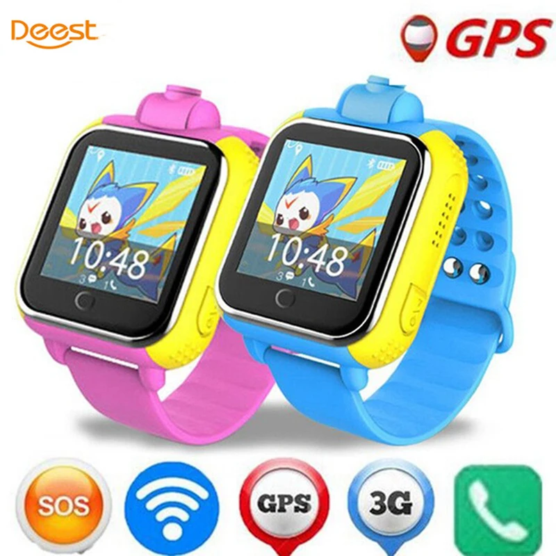 

Deest JM13 3G Smart Watch Camera GPS LBS WIFI Kids Wristwatch SOS Monitor Tracker Alarm For IOS Android smartwatch pk q90 Q50