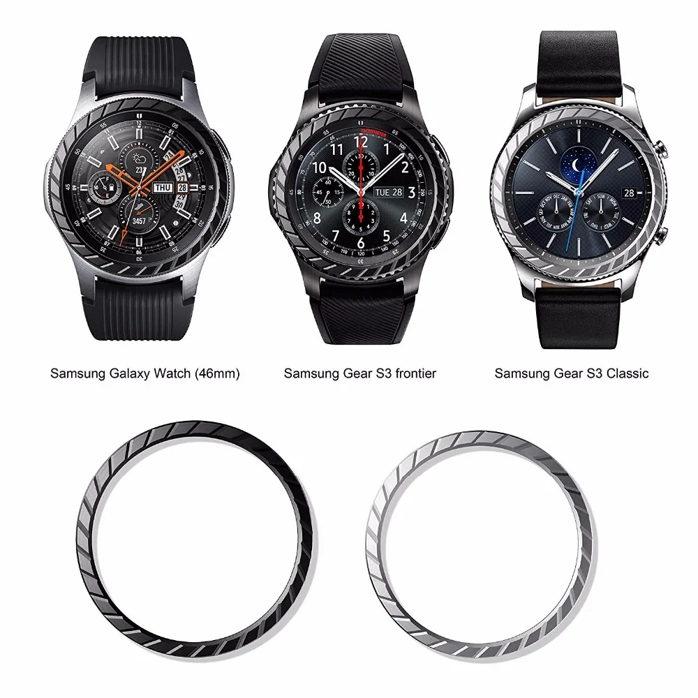 Безель из нержавеющей стали кольцо для Samsung Galaxy Watch 42 мм защита от царапин