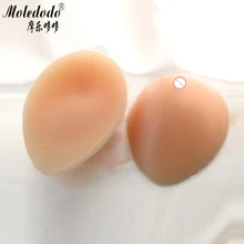 2PCS/Pair Lightweight Silicone Fake Breast Prosthesis Bra Drop-shaped Silicone Chest Pad Silicone Breast D30 pure silicone breast model female breast examination model prolactin anatomical models silicone breast simulation gasen rzrf006