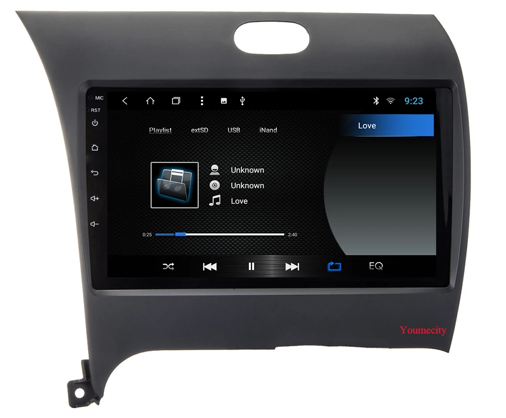 Youmecity/Новинка! 2G Оперативная память + 9 дюймов Octa 8 Core Android 1 автомобильный dvd видео gps