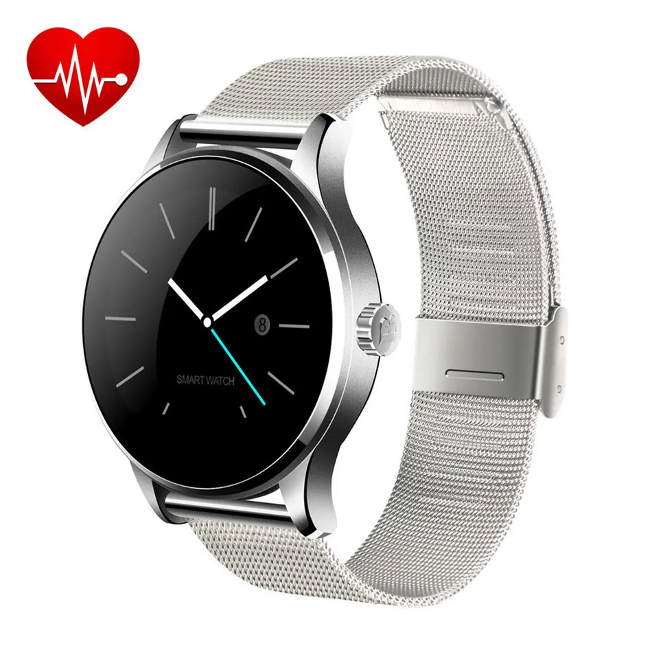 Smart Watch K88H Multi-function heart rate health test Bluetooth waterproof smartwatch for IOS Android Phone Smart Clock Hour