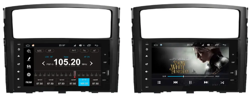 Cheap 8" HD 1080P IPS LCD Screen Android 8 Core For Mitsubishi Pajero 2006~2011 Car Radio BT 3G/4G WIFI AUX USB GPS Navi Multimedia 1